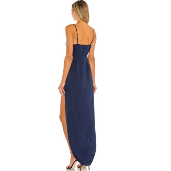 NBD Shelby Gown in Navy NWT Size XXS & Small - Picture 3 of 5
